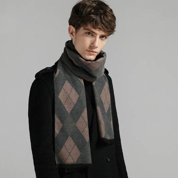 Écharpe stylé homme