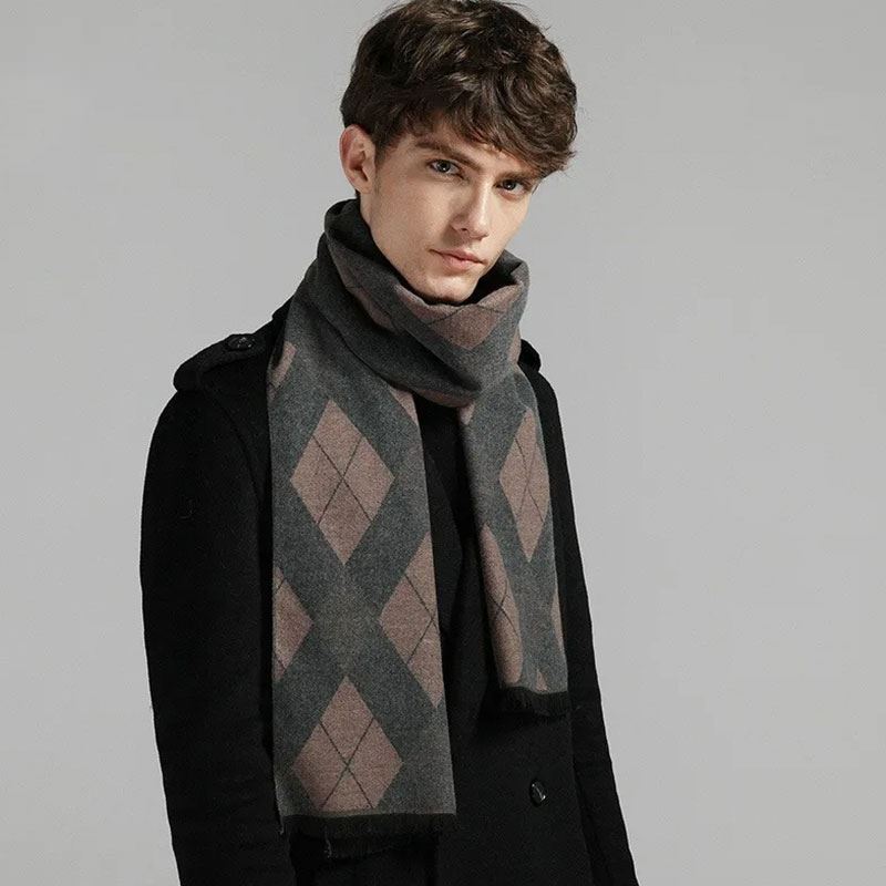 Écharpe stylé homme