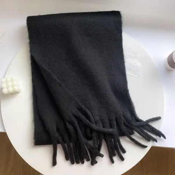 écharpe noire