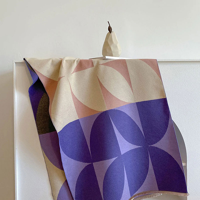 écharpe violette
