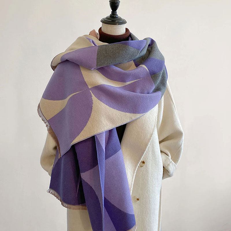 écharpe violette